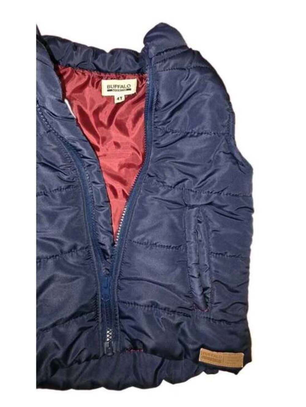 Buffalo David Bitton Toddler Navy Blue Puffer Vest Size 4T